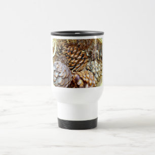 Pine Cones, Travel Mug