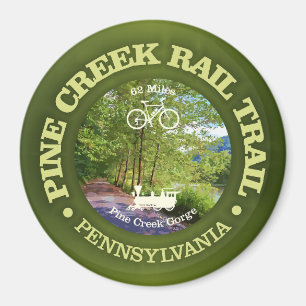 Pine Creek Rail Trail (cycling c) Magnet