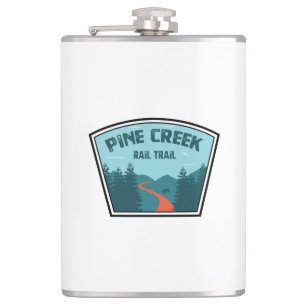 Pine Creek Rail Trail Hip Flask