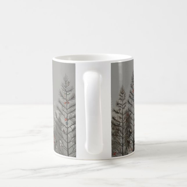 Pine Forest Bliss – Winter Coffee Mug (Handle)