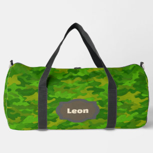 Pine Forest Camouflage Duffle Bag