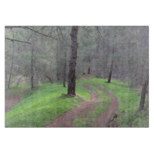 Pine Forest Road Cutting Board