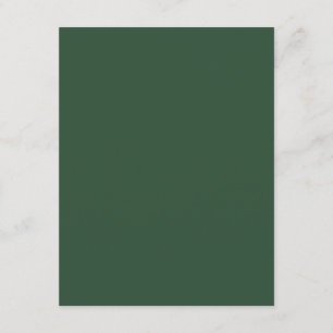 Pine Green Enclosure Card