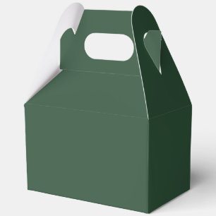 Pine Green Favour Box
