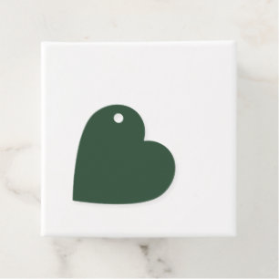 Pine Green Favour Tags