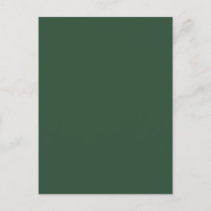 Pine Green Holiday Postcard