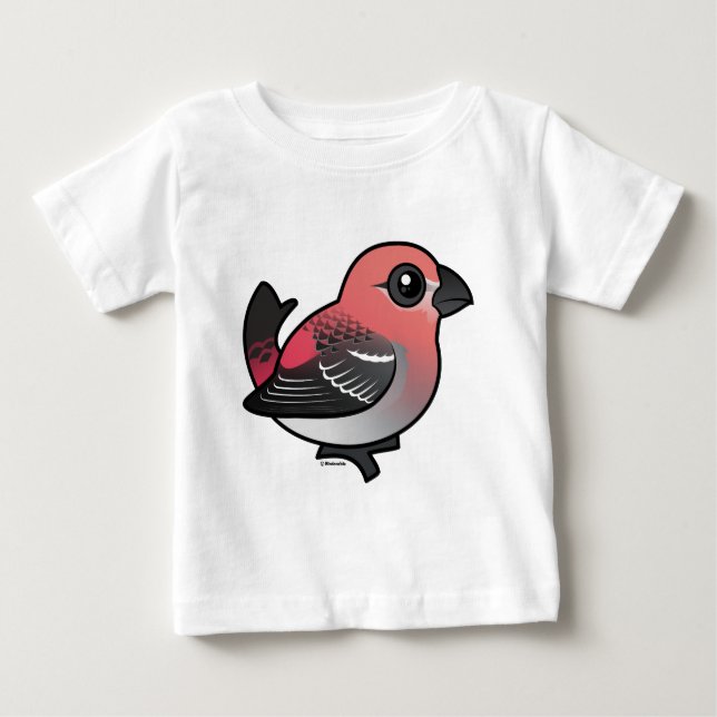 Pine Grosbeak Baby T-Shirt (Front)