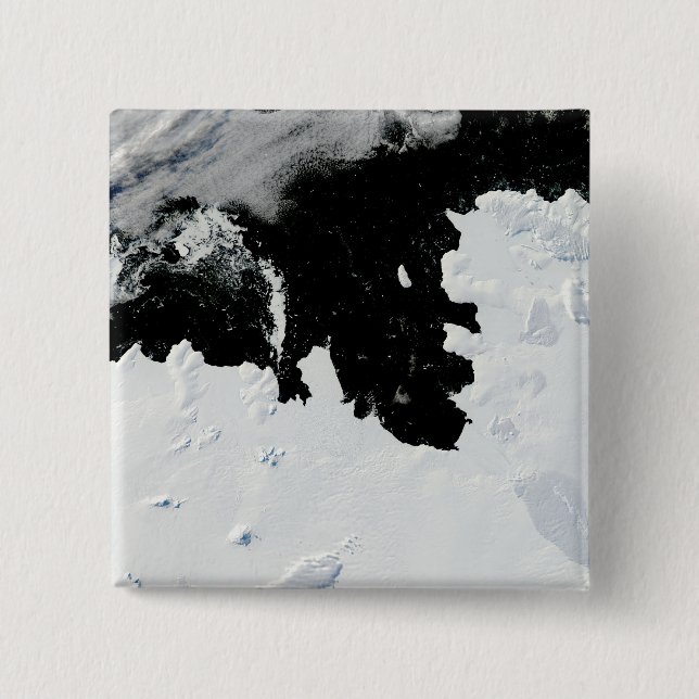 Pine Island Bay in West Antarctica 15 Cm Square Badge (Front)