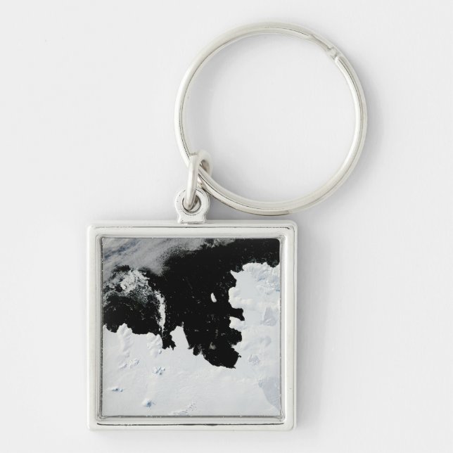 Pine Island Bay in West Antarctica Key Ring (Front)