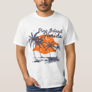 Pine Island Florida Beaches FL Vacation Souvenir E T-Shirt