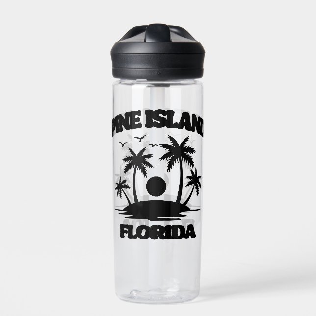 Pine Island Florida Water Bottle (Front)