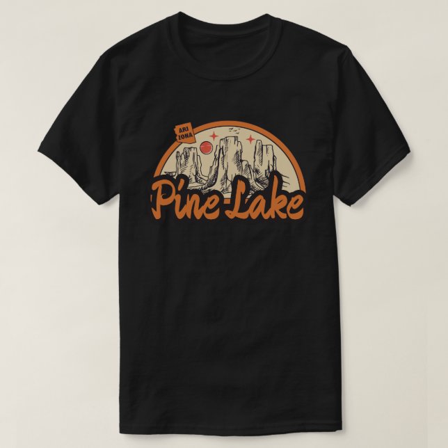 Pine Lake, Arizona T-Shirt (Design Front)