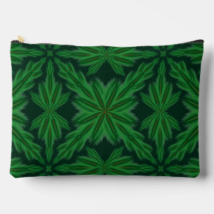 Pine Mandala Forest Large Pouch