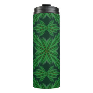 Pine Mandala Forest Thermal Travel Tumbler