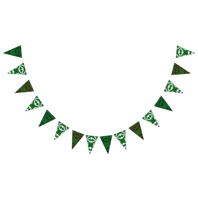 Pine Mandalas Triangle Bunting Banner (All)
