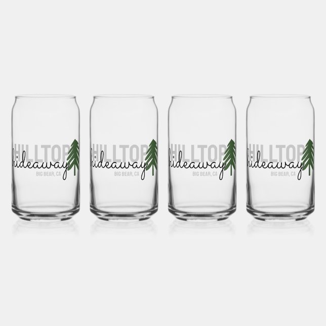 Pine Mountain Cabin Vacation Rental -  Can Glass (Front)