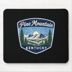 Pine mountain kentucky outdoor nature hiking mouse pad