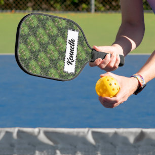 Pine Needles by Kenneth Yoncich Pickleball Paddle