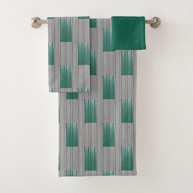 Pine Oak Bath Towel Set (Insitu)