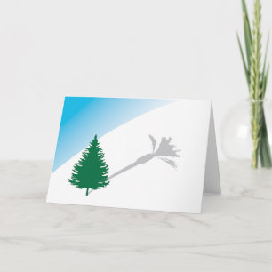 Pine Palm Holiday Card