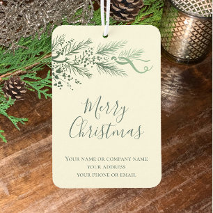 Pine Religious Christmas Business Promotional Gift Car Air Freshener