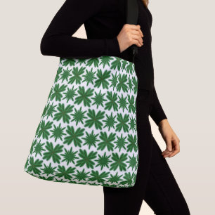 Pine Snowflakes Crossbody Bag (2 Sizes)