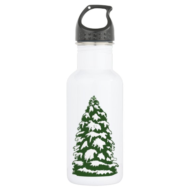 Pine Tree 532 Ml Water Bottle (Front)