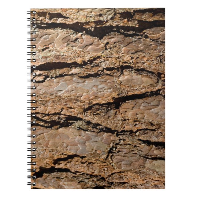 Pine Tree Bark Notebook (Front)