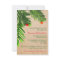 Pine Tree Branch - 3x5 Christmas Party Invitation