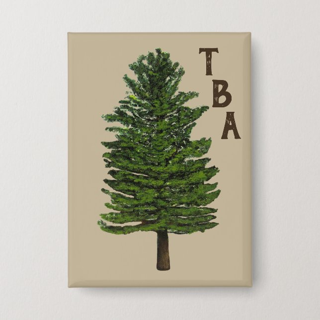 Pine Tree Button (Front)