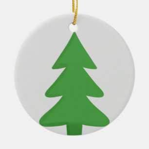 Pine Tree Ceramic Tree Decoration