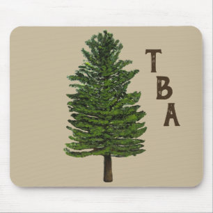 Pine Tree Mouse Pad