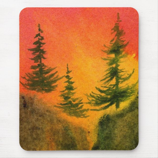 Pine Tree Mousepad (Front)