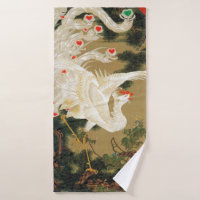 Pine Tree & Phoenix (Love Heart Phoenix), Jakuchu