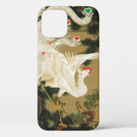 Pine Tree & Phoenix (Love Heart Phoenix), Jakuchu