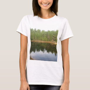 Pine Tree Reflection Lake T-Shirt