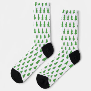 Pine Tree Socks
