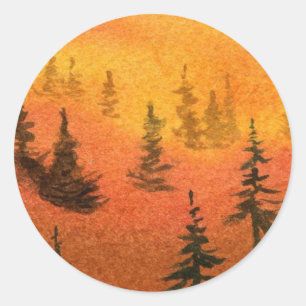 Pine Tree Sticker