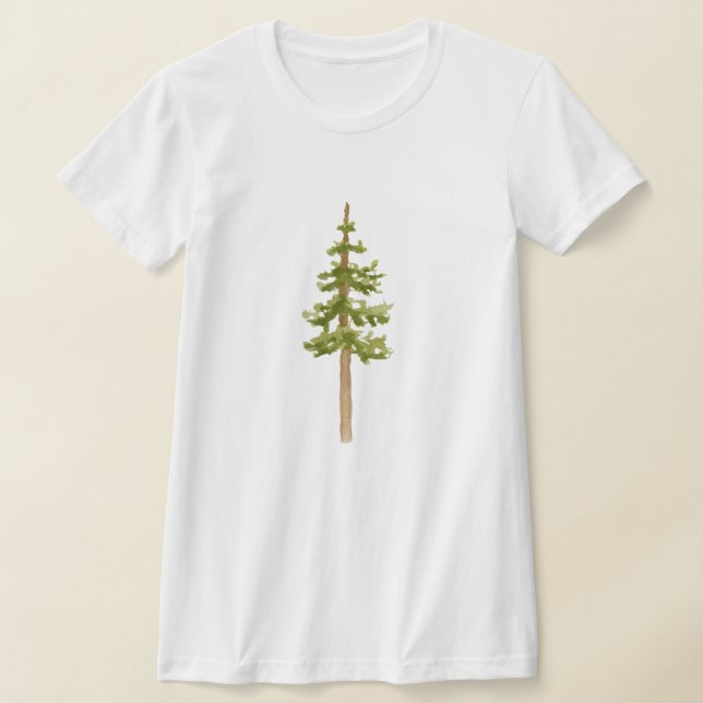 Pine Tree T-Shirt (Laydown)
