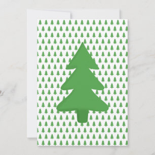 Pine Tree Thank You Card