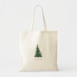 Pine Tree Tote Bag