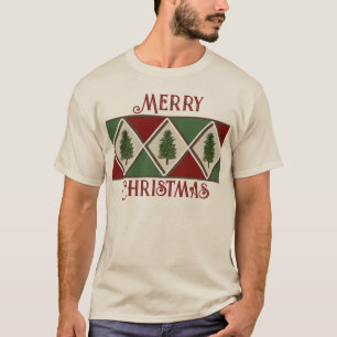 Pine Trees and Harlequin Men's Top
