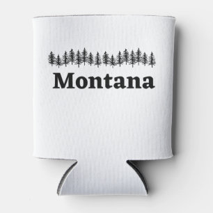 Pine Trees Montana. Can Cooler