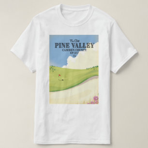 Pine Valley Camden County New Jersey USA Golf T-Shirt