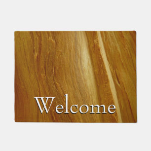 Pine Wood II Faux Wooden Texture Doormat