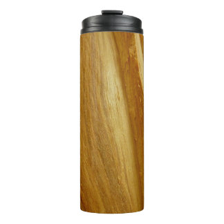 Pine Wood II Faux Wooden Texture Thermal Tumbler