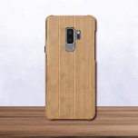 Pine Wood Pattern Uncommon Samsung Galaxy S9 Plus Case<br><div class="desc">These Deflector cases fit a variety of Google,  iPhone and Samsung phones. Choose yours in the drop-down menu. Digitally created in a simulated yellow pine wood pattern.</div>