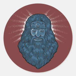 Pineal Prophet Classic Round Sticker