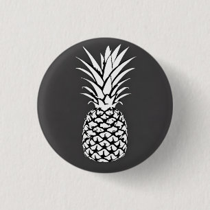 Pineapple 3 Cm Round Badge