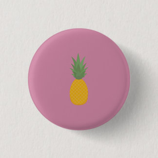 Pineapple 3 Cm Round Badge